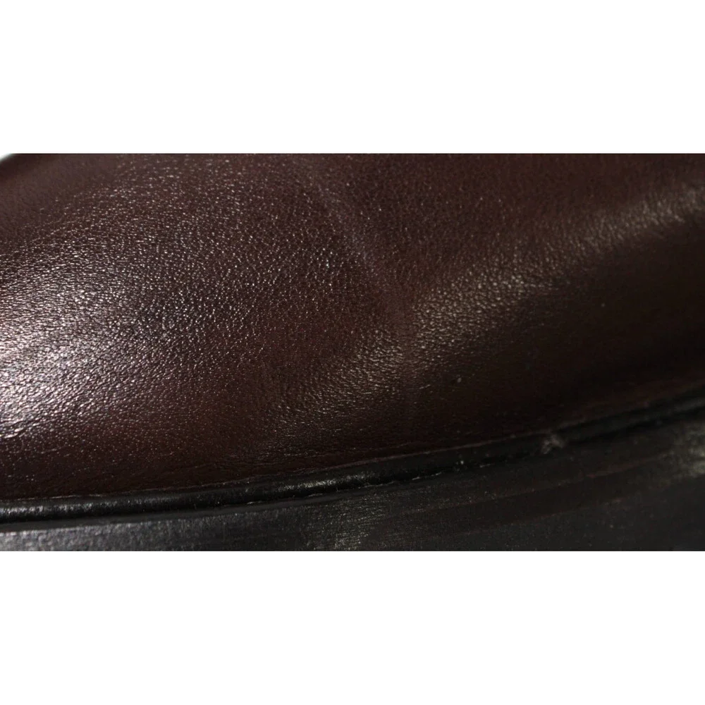 Di Bianco NWD Pull On Chelsea Boots Size 9 US in Brown Leather Made in Italy